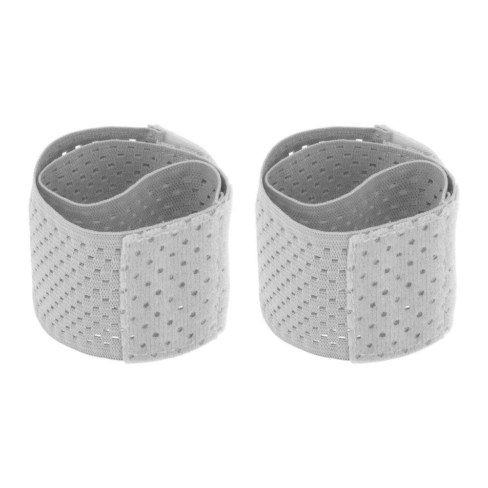 VOCOSTE Breathable Sport Wristbands Gray 1 Pair