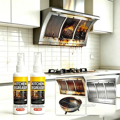 Fiopet Grill Cleaner Spray, Heavy Duty BBQ Degreaser for Outdoor Grates