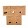 RSACCSKY Cute Cat Pocket Hug Token with Greeting Cards 5 Pack view 1