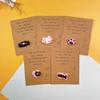 RSACCSKY Cute Cat Pocket Hug Token with Greeting Cards 5 Pack view 2