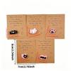 RSACCSKY Cute Cat Pocket Hug Token with Greeting Cards 5 Pack view 3