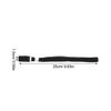 TOPPERFUN 6pcs Black Fiber Walking Cane Wrist Straps for Hiking and Trekking, High Strength Hand Lanyard Accessories to Prevent Loss of Walking Stick and Hiking Pole view 2