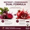 PURELYNUTRIENT Beetroot + Pomegranate Capsules, 1400mg Per Serving, Supports Daily Wellness, Energy & Stamina, Beet Root Capsules for Men & Women, 90 Capsules view 3