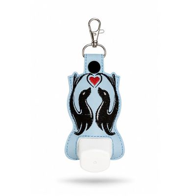 Kissing Seals Inhaler Holder Key Fob