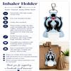 Kissing Seals Inhaler Holder Key Fob view 3