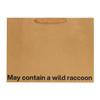 Funny Large Gift Bag 16 x 6 x 12 inch Kraft Gift Bags with Snarky Sayings - Reusable, Eco-Friendly Gag Gift Wrapping for Birthdays, Holidays, Mother's Day, Father's Day - 1 Piece (May Contain A Wild Raccoon) view 1