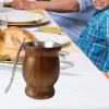Gcljlmy Yerba Mate Cup Mate Teas Cup/gourd Set Versatile Double Walled Anti Scalding Gifts 8 Ounces Tea Cup Set for Tea Room Dormitory (Brown) view 2