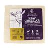 Raw Cheddar Goat Milk Cheese - 6 oz Pack of 2 view 1