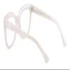V.W.E. Women Large Oversized Progressive Clear Bifocal Reading glasses - No Line or Bubble - Zero Power on Top Wide Reader (Ivory Photochromic, 2.00, x) view 3