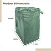 2 Pcs 53 Gallon Reusable Lawn Bags, Foldable Yard Waste Containers with Easy Sweep Leaf Collector, PP Material, Large Capacity for Leaves, Branches, and Grass Clippings view 2