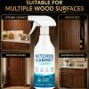 CULIWATE Kitchen Cabinet Cleaner, 10.58 Fl Oz Kitchen Cabinet And Furniture Cleaner, Desengrasante Para Gabinetes De Cocina, Wood Cabinets Cleaners And Restorer (1pcs) view 4