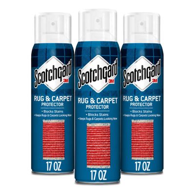 Scotchgard Rug and Carpet Protector Spray, 17 oz Cans, 3 Pack