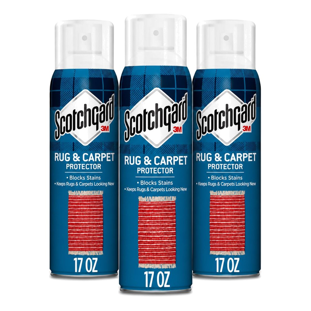 Scotchgard Rug and Carpet Protector Spray, 17 oz Cans, 3 Pack