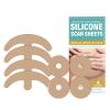 Breast Silicone Scar Sheets for Post-Surgery Skin Care, 4 Pair view 1