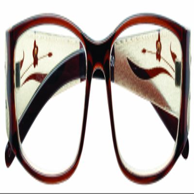 Zoom Eyeworks Plastic Rectangle Reading Eyewear, 2.75, Brown