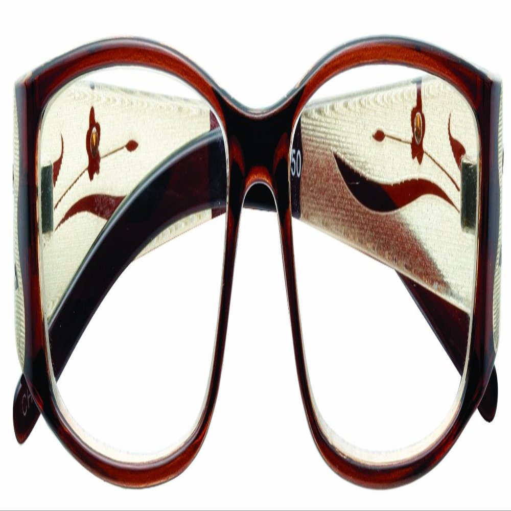 Zoom Eyeworks Plastic Rectangle Reading Eyewear, 2.75, Brown