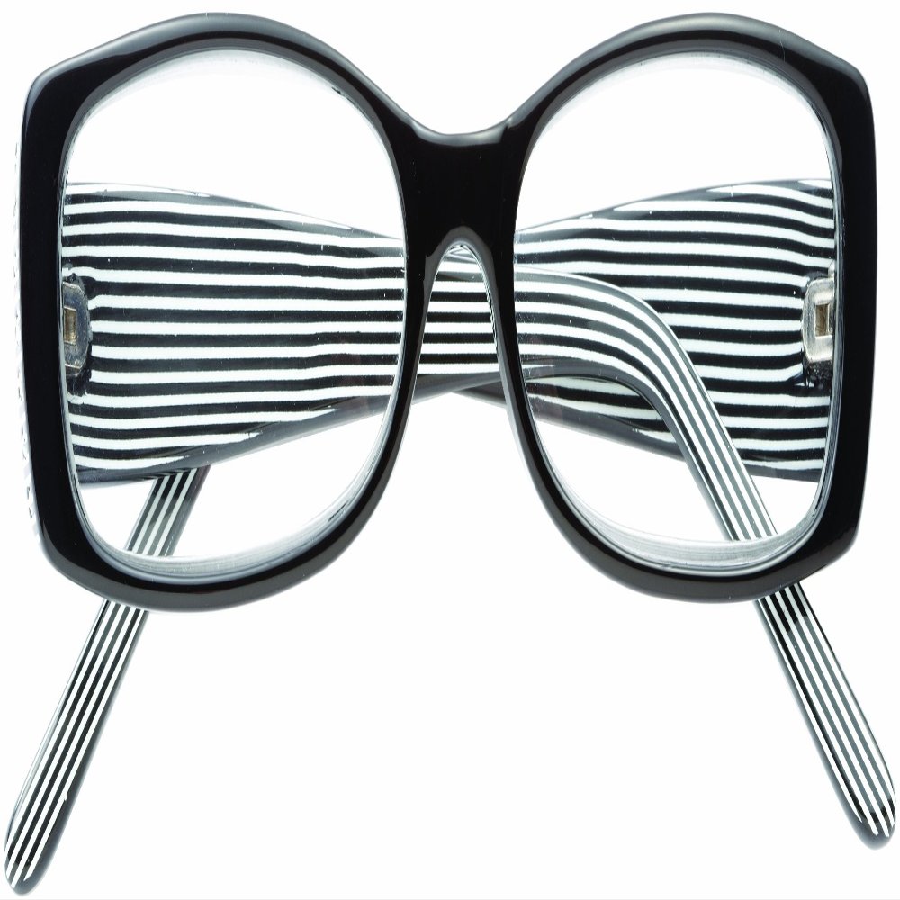 Zoom Eyeworks Plastic Rectangle Reading Eyewear, 2.00