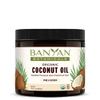 Banyan Botanicals Coconut Oil  Expeller Pressed Organic Coconut Oil  Massage Oil for Naturally Hydrated Skin and Hair  14.5 oz  Refined, Non GMO, Sustainably Sourced view 1
