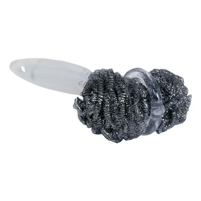 Casabella Stainless Steel Mesh Scrubber, 7.5 Inch