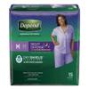 Depend Night Defense Incontinence Overnight Underwear for Women, M, 15 Count view 1