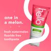 hello Fresh Watermelon Fluoride Free Kids Toothpaste, 4.2 Oz Tube view 2