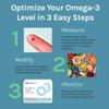 OmegaQuant Omega-3 Index Basic - The Original Omega-3 Blood Test Kit with one Drop of Blood Home Kit, Includes Blood Collection Kit | 1 Omega-3 Test Kit view 4