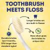 MOUTHWATCHERS Childrens Dental Care Kit: Toothbrush for Kids, 3 oz Strawberry Fluoride Free Toothpaste, Dry Erase Checkboard, Timer, Stickers, Manual Flossing Toothbrushes Gift Set, by Dr. Plotka's view 4