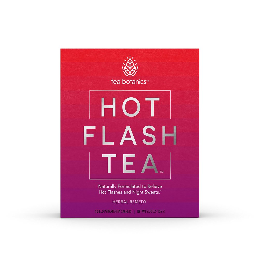 Hot Flash Tea - Organic Multi-sypmptom Menopause Support* (15 Day Supply)
