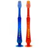 Firefly Light-Up Timer Kids Toothbrush with Suction Cup, Soft - 2 Count (Pack of 1), Assorted view 1