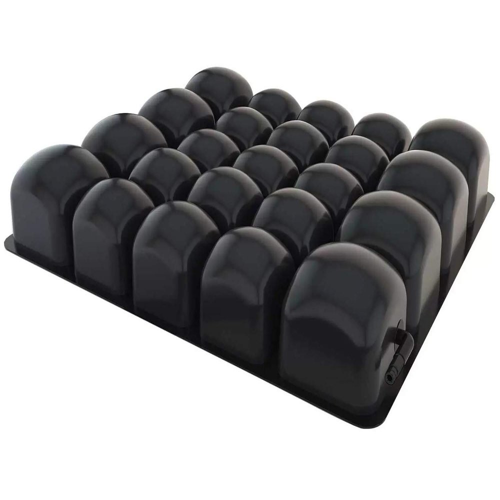 ROHO Mosaic PVC Air Cells Seat Cushion 16 W X 16 L X 3 D Inch for Wheelchairs MOS1616CA