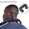 Body Back Buddy Elite  USA Made  Trigger Point Massage Tool, Shoulder Neck Back Handheld Self Massager, Manual Massage Cane, Hook, Muscle Knot Remover with Instructions, Patented (Black) view 3