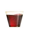 100 Glitter Plastic Cups - 9 Oz Clear Plastic Cups Old Fashioned Tumblers -Gold Glitter Cups Disposable Wedding Cups Party Cups view 2