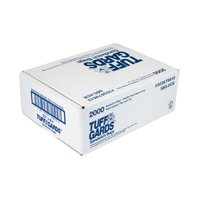 Handgards High Density Sandwich Saddle Bag, 200 per Box, 10 Boxes