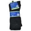 Black Diabetic Socks for Men XL Socks Mens 13-16 Non Binding Crew Socks - 6 Pairs Large Cotton Socks for Diabetes Men's Diabetic Dress Socks Extra Large view 2