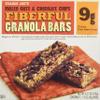 2 Boxes Trader Joe's Fiberful Granola Bars Rolled Oats & Chocolate Chips 9 g Fiber view 1
