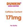 Dunkin' Original Iced Coffee Bottle, 13.7 fl oz, 12 Pack view 3