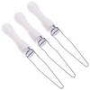 BCP Pack of 3 Grip Button Hook Helper (White Color) view 2