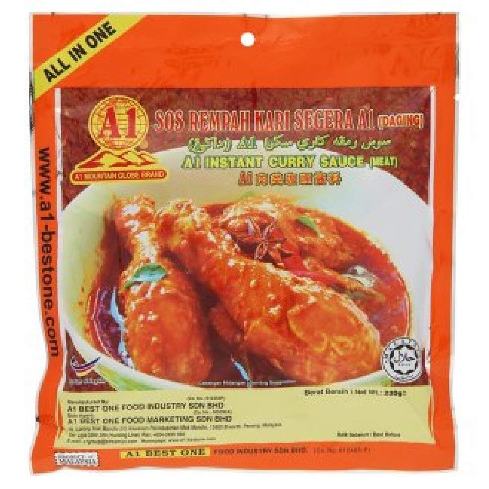 A1 Instant Curry Sauce 230g (Meat, 6 Pack)