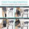 Vive Ice Machine for Knee & Shoulder After Surgery - Cold Therapy for Knee & Hip Replacement - Large Cryotherapy Pad with Quiet Pump - Flexible Cuff Unit for Ankle, Cervical, Back, Leg, ACL view 3