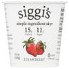 Siggis Strained Non-Fat Yogurt, Strawberry, 5.3 Ounce (Pack of 12) view 1
