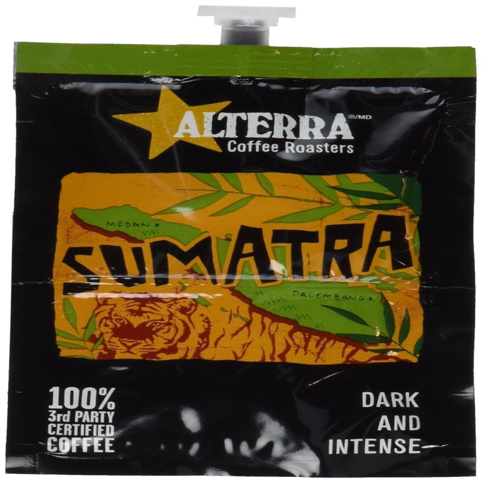 FLAVIA ALTERRA COFFEE, Sumatra Dark Roast, 20-Count Freshpacks (Pack of 1)