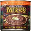 Amy's Organic Refried Black Beans Canned, Light in Sodium, Vegan, Gluten Free and Vegetarian, 15.4 Oz (6 Pack) view 1