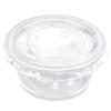 100-pack of Disposable Clear Plastic Condiment Storage Cups with Lids - Choose 2 oz. or 4 oz. - For Restaurant, Home, Gelatin Shots by Back of House Ltd. (2 oz.) view 2