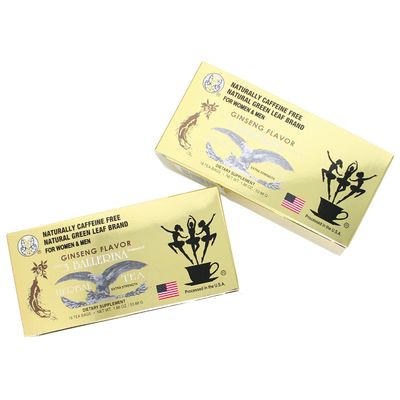 3 Ballerina Ginseng Tea, Extra Strength Herbal Tea Bags for Men and Women  Pack of 2 (36 Count)