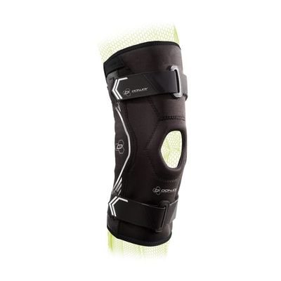 DonJoy Bionic Comfort Hinged Knee Brace - Ligament Protection From Meniscus Injuries, Knee Instability, Sprains - Large