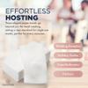 100 Count White Luxury Linen-Feel Paper Towels, Soft And Absorbent Cloth-Like Disposable Napkins For Bathroom, Kitchen, Weddings, Parties, Dinners Or Events  Disposal Hand Towels view 3