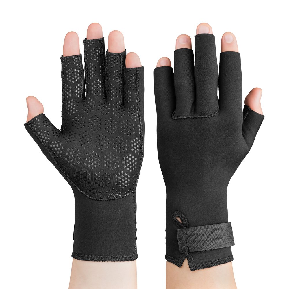 Swede-O Thermal Arthritic Gloves, Pair - XLarge,Black,WST-6838-1XL