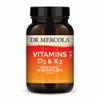 Dr. Mercola Vitamins D3 & K2 - Supports Immune, Brain, Cardiovascular, Respiratory & Bone Health - GMO-Free, Gluten-Free & Soy-Free - 90 Capsules (90 Servings) view 1