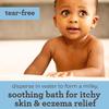 Aveeno Baby Eczema Therapy Soothing Bath Treatment for Relief of Dry, Itchy and Irritated Skin, Made with Soothing Natural Colloidal Oatmeal, 5 ct. ( Pack of 6) view 3