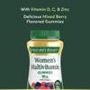 Nature's Bounty Women Multivitamin Gummies, Vitamin Supplements for Adults, General Health, Supports Immune and Bone Health, Mixed Berry and Raspberry Flavored, 90 Gummies view 4